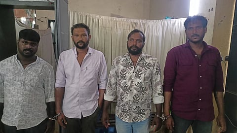 ತೋಟಬೆಂಗ್ರೆ ಪರಿಸರದ ನಿವಾಸಿಗಳಾದ ಪ್ರಜ್ವಲ್ (33), ಅರುಣ್ ಅಮೀನ್ (34), ಆದಿತ್ಯ ಸಾಲ್ಯಾನ್ (28) ಹಾಗೂ ಅಬ್ದುಲ್ ರಿಯಾಜ್ (40) ಶಿಕ್ಷೆಗೆ ಒಳಗಾದ ಅಪರಾಧಿಗಳು.