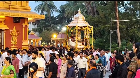 ಕುದ್ರೋಳಿ ಶ್ರೀ ಗೋಕರ್ಣನಾಥ ಕ್ಷೇತ್ರದಲ್ಲಿ ಗುರುವಾರ  ರಥೋತ್ಸವ ನೆರವೇರಿತು.
