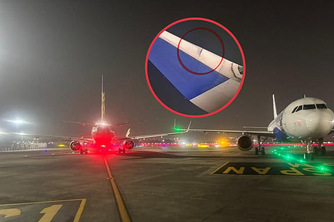 Air India IndiGo Collision