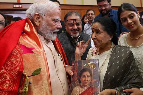 Asha Bhosle (ಚಿತ್ರ X)