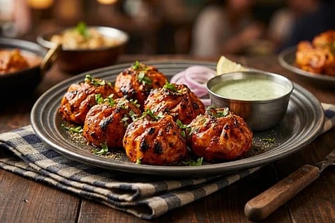 Tandoori Momos ಸಾಂದರ್ಭಿಕ ಚಿತ್ರ