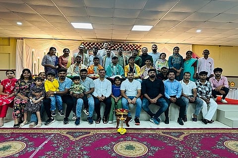 ನಗರದ ಮಾರ್ನಿಂಗ್ ಸ್ಟಾರ್ ತಂಡದಿಂದ ತರಬೇತಿ ಪಡೆದು ಅಗ್ನಿವೀರ್ ಯೋಜನೆ ಮೂಲಕ ಭಾರತೀಯ ಸೇನೆಗೆ ಆಯ್ಕೆಯಾದ ಯುವಕರನ್ನು ಮಾರ್ನಿಂಗ್ ಸ್ಟಾರ್ ತಂಡದಿಂದ ಅಭಿನಂದಿಸಿ ಬೀಳ್ಕೊಡಲಾಯಿತು. ಶರೀನ್, ಪಪ್ಪಿ ವಸಂತ, ಯೋಗೇಶ್ ಶೆಟ್ಟಿ ಇತರರಿದ್ದರು.