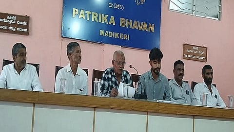 ಸುದ್ದಿಗೋಷ್ಠಿಯಲ್ಲಿ ಪುಡಿಯಂಡ ಕುಟುಂಬದ ಅಧ್ಯಕ್ಷ ಉಸ್ಮಾನ್ ಮಾತನಾಡಿದರು.