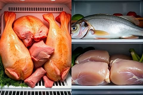 Meat in fridge (ಸಾಂದರ್ಭಿಕ ಚಿತ್ರ)