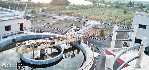 ಇಂಡಿ ತಾಲೂಕಿನ ಅಗರಖೇಡದ ಬಹುಹಳ್ಳಿ ಕುಡಿಯುವ ನೀರಿನ ಯೋಜನೆ.