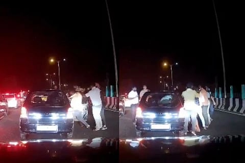  Road Rage Bengaluru(ಚಿತ್ರ X)