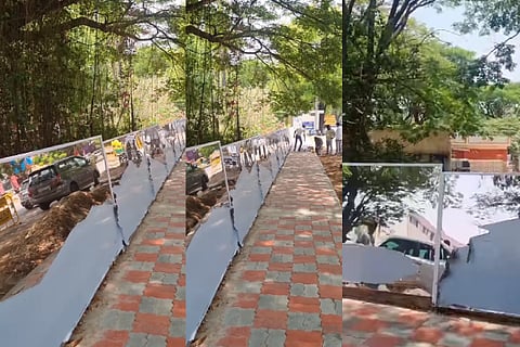 Mirror experiment in Mysore