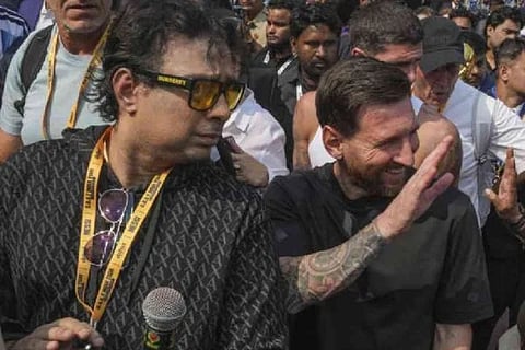 Messi event riots