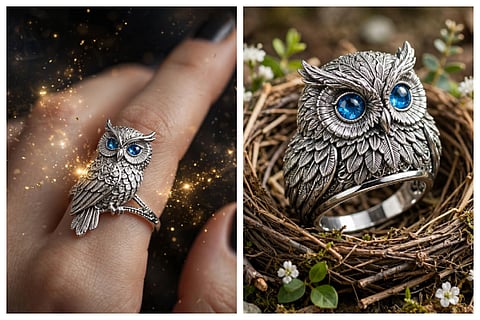 Owl Ring Benefits Attract Luck, Wisdom And Prosperity