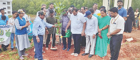  ಬೆಳಪುವಿನಲ್ಲಿ ಹಮ್ಮಿಕೊಂಡ ಹಸಿರೀಕರಣ ಯೋಜನೆಗೆ ದೇವಿಪ್ರಸಾದ್ ಶೆಟ್ಟಿ ಗಿಡ ನೆಟ್ಟು ಚಾಲನೆ ನೀಡಿದರು. ಪ್ರಮುಖರಾದ ರವೀಂದ್ರಕುಮಾರ್, ಅನುಷಾ ಭಟ್, ನಾಗೇಶ್ ಬಿಲ್ಲವ, ಪ್ರವೀಣ್ ಡಿಸೋಜ ಮತ್ತಿತರರಿದ್ದರು.  