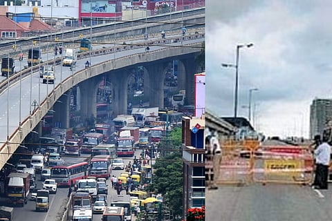 Peenya Flyover closed