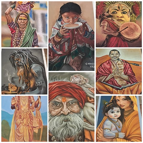 ಗಮನ ಸೆಳೆಯುವ ರಂಗೋಲಿಗಳು