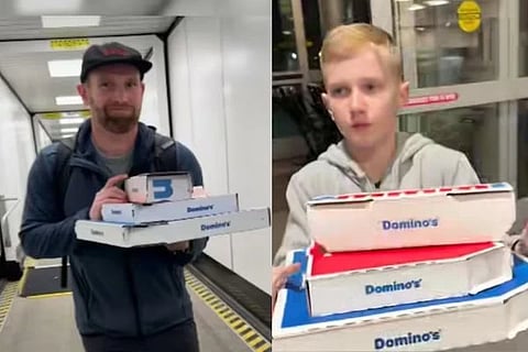Dominos Pizza ಆರ್ಡರ್​ ಮಾಡಿದ ಕುಟುಂಬ (Instagram)