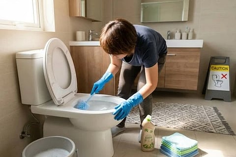 Toilet Maintenance ಸಾಂದರ್ಭಿಕ ಚಿತ್ರ
