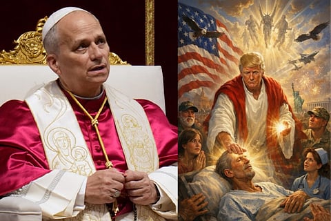 Pope Leo XIV, Trump