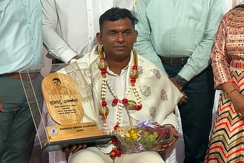 ಕೊಡಗು ಪ್ರೆಸ್ ಕ್ಲಬ್ ವಾರ್ಷಿಕ ಮಹಾಸಭೆ ಕೊಡಗು ಪ್ರೆಸ್ ಕ್ಲಬ್ ಅಧ್ಯಕ್ಷರಾದ ಬೊಳ್ಳಜಿರ ಬಿ.ಅಯ್ಯಪ್ಪ ಅವರ ಅಧ್ಯಕ್ಷತೆಯಲ್ಲಿ ನಡೆಯಿತು. 