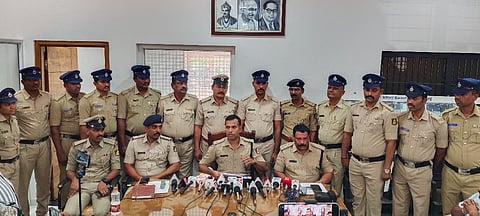 ಬೆಳಗಾವಿಯಲ್ಲಿ ಸೋಮವಾರ ಎಸ್ಪಿ ರಾಮರಾಜನ್ ಸುದ್ದಿಗೋಷ್ಠಿಯಲ್ಲಿ ಮಾತನಾಡಿದರು.