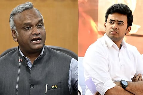 Priyank Kharge hits back at Tejasvi Surya 