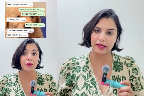 Pune Woman Late Night Text