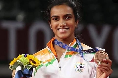 ಬ್ಯಾಡ್ಮಿಂಟನ್​​ ತಾರೆ P V Sindhu (ಚಿತ್ರ Instagram)