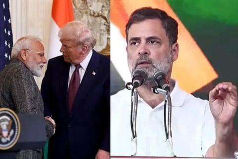 ಭಾರತ-ಅಮೆರಿಕ ವ್ಯಾಪಾರ ಒಪ್ಪಂದ; ರೈತರಿಗೆ ಮಹಾದ್ರೋಹ: ಕೇಂದ್ರದ ವಿರುದ್ಧ ರಾಹುಲ್ ಗಾಂಧಿ ಆಕ್ರೋಶ