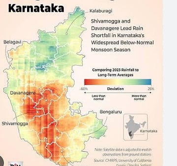 108 ವರ್ಷದ ಬಳಿಕ ರಾಜಧಾನಿಯಲ್ಲಿ ಅತ್ಯಂತ ಕಡಿಮೆ ಮಳೆ