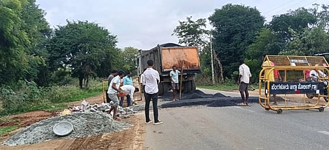 road hump