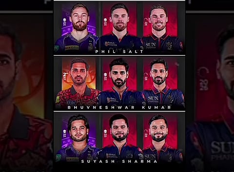 IPL-2026: ಭುವನೇಶ್ವರ್, ಫಿಲ್​ ಸಾಲ್ಟ್​, ಸುಯಶ್​ಗೆ ಹ್ಯಾಟ್ರಿಕ್ ಫೈನಲ್​!