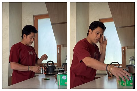 Sachin Tendulkar pre-match morning ritual