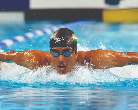 Commonwealth Games: ಈಜು ಫೈನಲ್​ಗೇರಿದ ಸಾಜನ್​ ಪ್ರಕಾಶ್​, ಸಾತ್ವಿಕ್​ ಪಾಟೀಲ್​