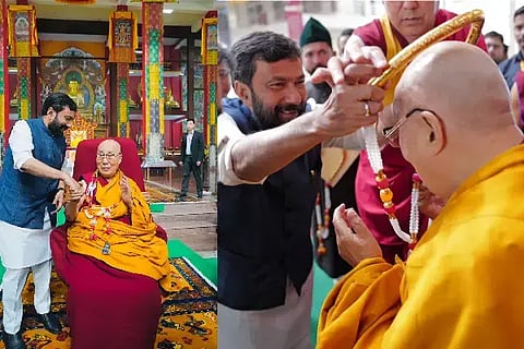  ದಲಾಯಿ ಲಾಮಾ ಅವರಿಂದ ಸಲೀಂ ಅಹ್ಮದ್‌ಗೆ ಆಶೀರ್ವಾದ