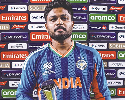 ಸಂಜು ಸ್ಯಾಮ್ಸನ್​ಗೆ ಐಸಿಸಿ ಮಾಸಿಕ ಪ್ರಶಸ್ತಿ ಗೌರವ