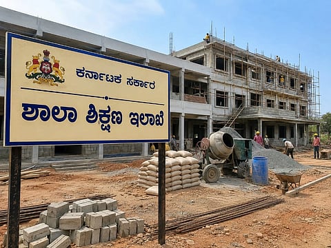 ಶಾಲಾ ತರಗತಿಗಳ ಕೊಠಡಿ ನಿರ್ಮಾಣ ಕಾಮಗಾರಿಗೆ ಅನುಮೋದನೆ 