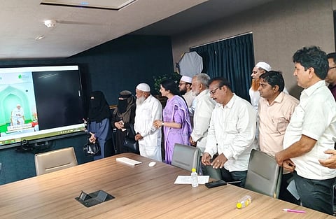 ಬೀದರ್‍ನ ಶಾಹೀನ್ ಶಿಕ್ಷಣ ಸಂಸ್ಥೆಗಳ ಸಮೂಹದ ಕಚೇರಿಯಲ್ಲಿ ಭಿಕ್ಷಾಟನೆ ಮುಕ್ತ ಬೀದರ್ ಅಭಿಯಾನ ಕುರಿತ ವಿಡಿಯೋ ಬಿಡುಗಡೆ ಮಾಡಲಾಯಿತು