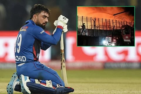 ಅಫ್ಘಾನ್​ ಕ್ರಿಕೆಟಿಗ Rashid Khan (ಚಿತ್ರ X)
