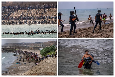 Spain migrant crisis 9 killed