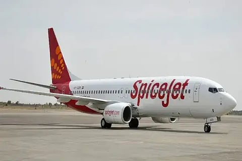 ಸ್ಪೈಸ್ ಜೆಟ್ ವಿಮಾನದ ಸಂಗ್ರಹ ಚಿತ್ರ