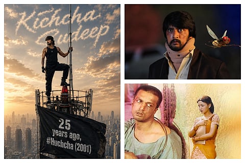Kichcha Sudeepa Celebrates Milestones Of Huchcha And Eega