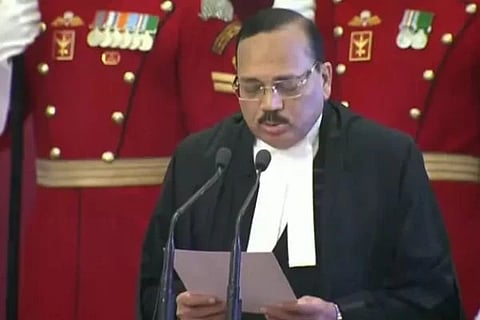 ನ್ಯಾಯಮೂರ್ತಿಯಾಗಿ ನ್ಯಾ. ಸೂರ್ಯಕಾಂತ್ ಪ್ರಮಾಣವಚನ