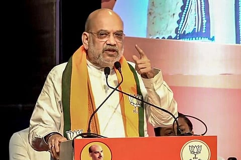 ಬಂಗಾಳದಲ್ಲಿ ಕೇಸರಿ ಕ್ರಾಂತಿ: ಸೋನಾರ್ ಬಾಂಗ್ಲಾ ಕನಸು ನನಸಾಗಿಸುವ ಕಾಲ ಬಂದಿದೆ! ಸುವೇಂದು ಪಟ್ಟಾಭಿಷೇಕದ ವೇಳೆ ಅಮಿತ್ ಷಾ ಘೋಷಣೆ