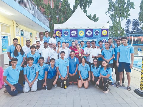 ರಾಜ್ಯ ಸೀನಿಯರ್​ ಈಜು: ಬಸವನಗುಡಿ ಈಜು ಕೇಂದ್ರ ಸಮಗ್ರ ಚಾಂಪಿಯನ್​