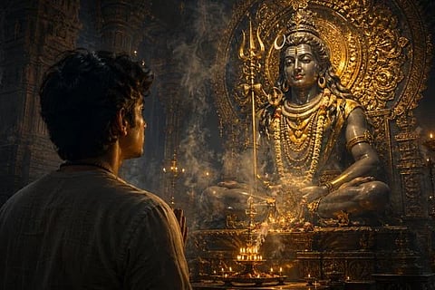 Crying In Temple ಸಾಂದರ್ಭಿಕ ಚಿತ್ರ
