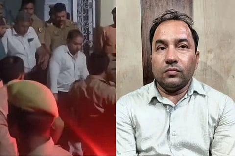 Professor Arrested (ಚಿತ್ರ X)