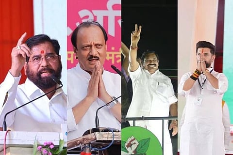  Party split 