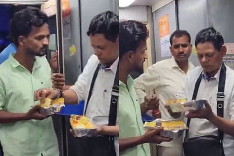 Indian Railway food(ಚಿತ್ರ X)