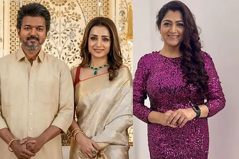 Vijay-Trisha- Khushboo Sundar 