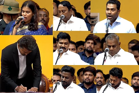 TVK Cabinet Ministers