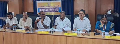 ಉಡುಪಿ ತಾಪಂ ತ್ರೈಮಾಸಿಕ ಪ್ರಗತಿಪರಿಶೀಲನಾ ಸಭೆ ನಡೆಯಿತು.