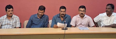 ಅಖಿಲ ಕರ್ನಾಟಕ ಸರ್ಕಾರಿ ಪರವಾನಗಿ ಭೂಮಾಪಕರ ಸಂಘ ಸುದ್ದಿಗೋಷ್ಠಿ