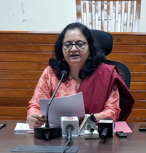 ಜಿಲ್ಲಾಧಿಕಾರಿ ಸ್ವರೂಪಾ ಟಿ.ಕೆ. ಸುದ್ದಿಗೋಷ್ಠಿಯಲ್ಲಿ ಮಾತನಾಡಿದರು.